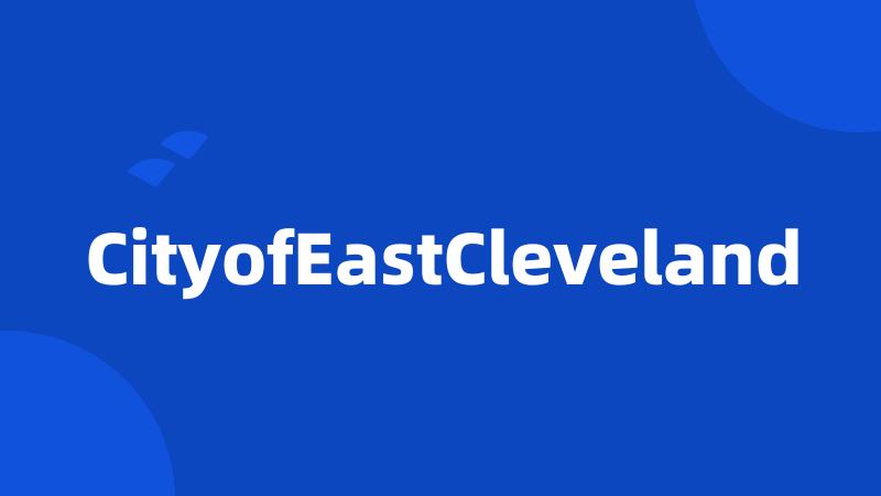 CityofEastCleveland