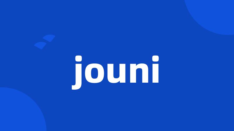 jouni