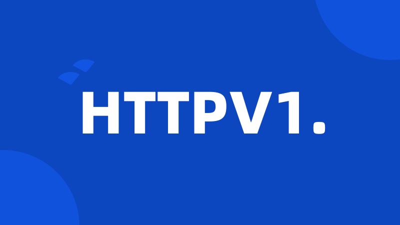 HTTPV1.