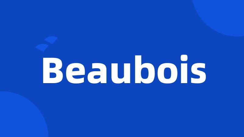 Beaubois