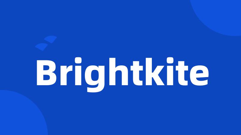 Brightkite