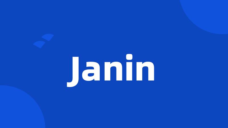 Janin