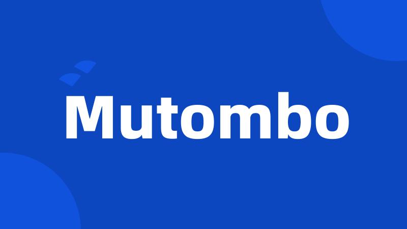 Mutombo