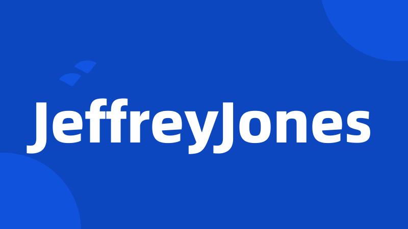JeffreyJones