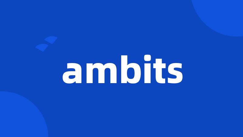 ambits