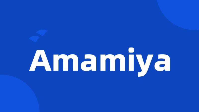 Amamiya