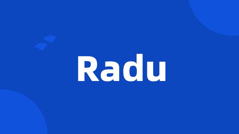 Radu