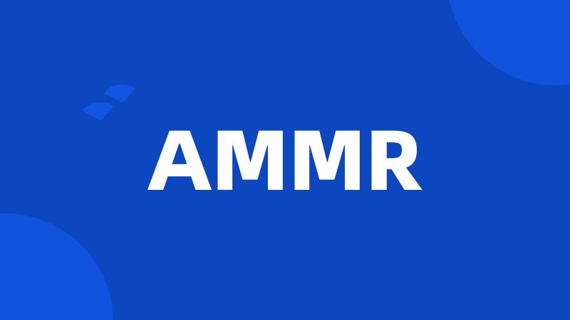 AMMR