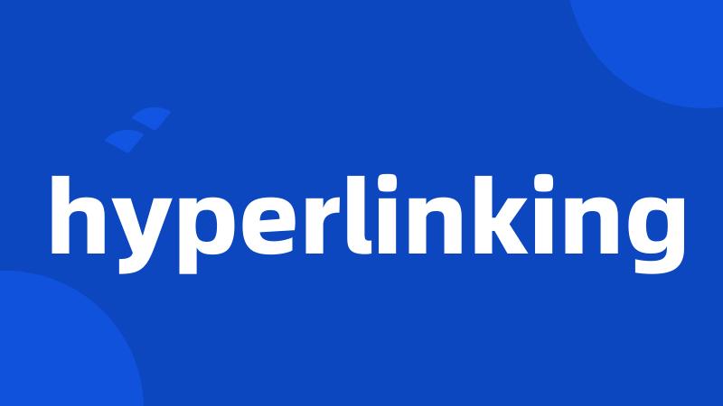 hyperlinking