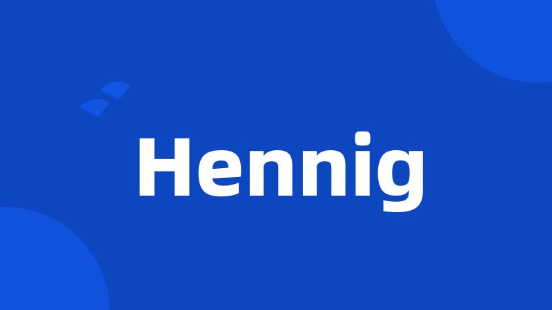 Hennig