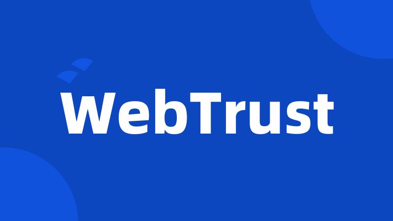 WebTrust