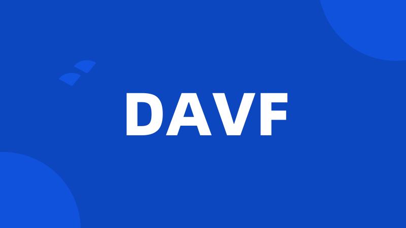 DAVF