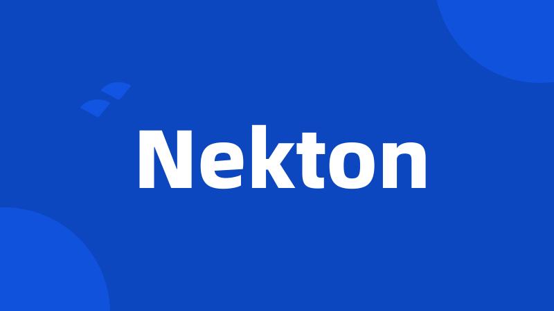 Nekton