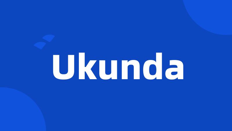 Ukunda