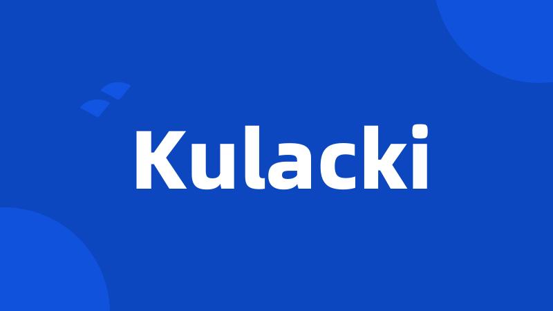 Kulacki