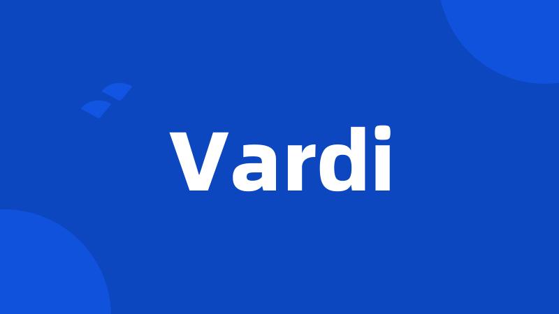 Vardi