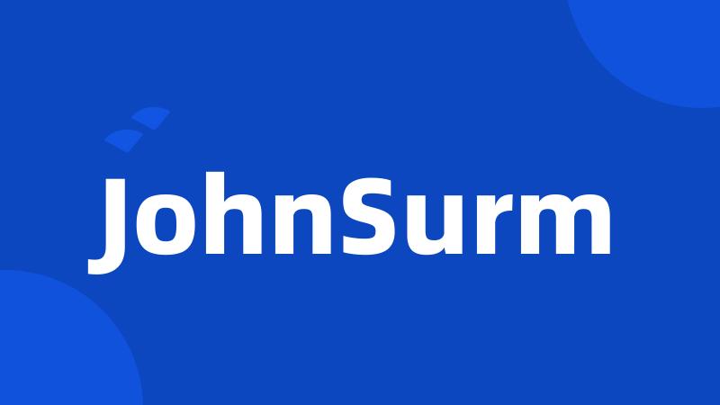 JohnSurm