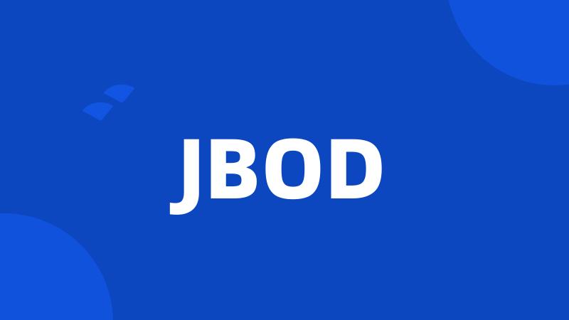 JBOD