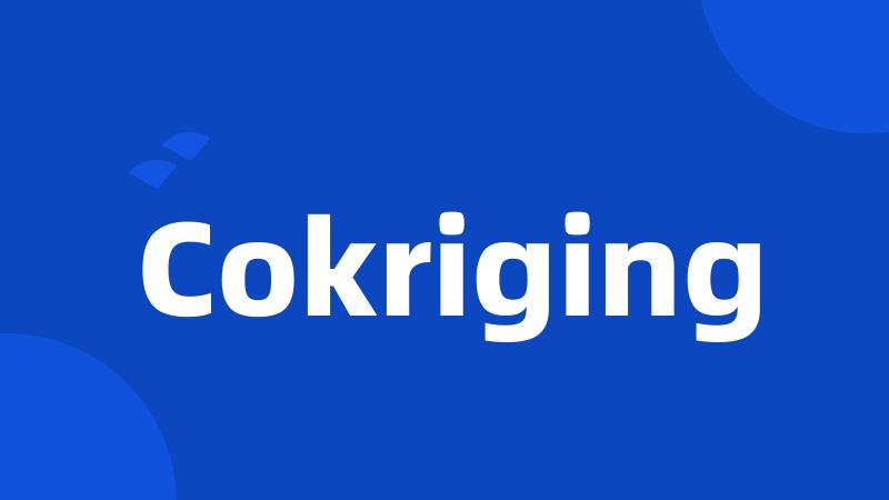 Cokriging