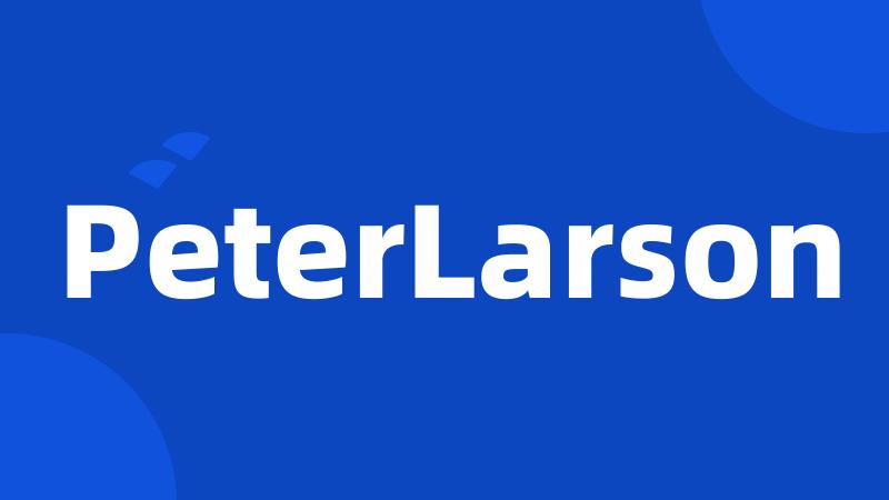 PeterLarson