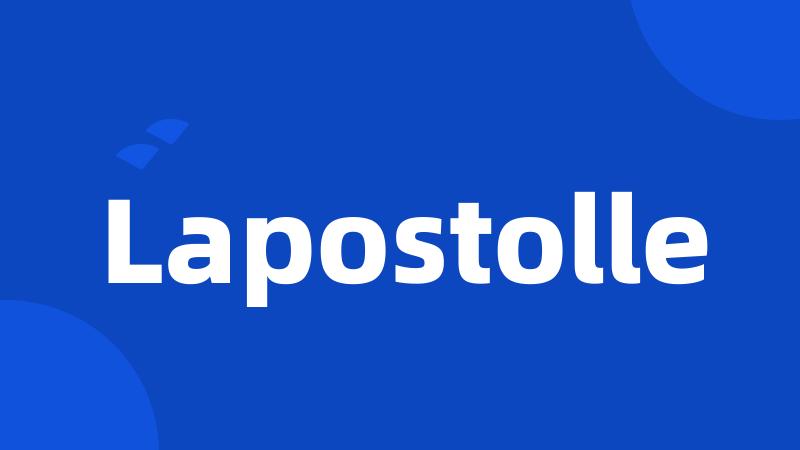 Lapostolle