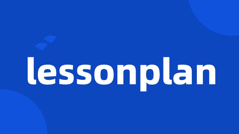 lessonplan