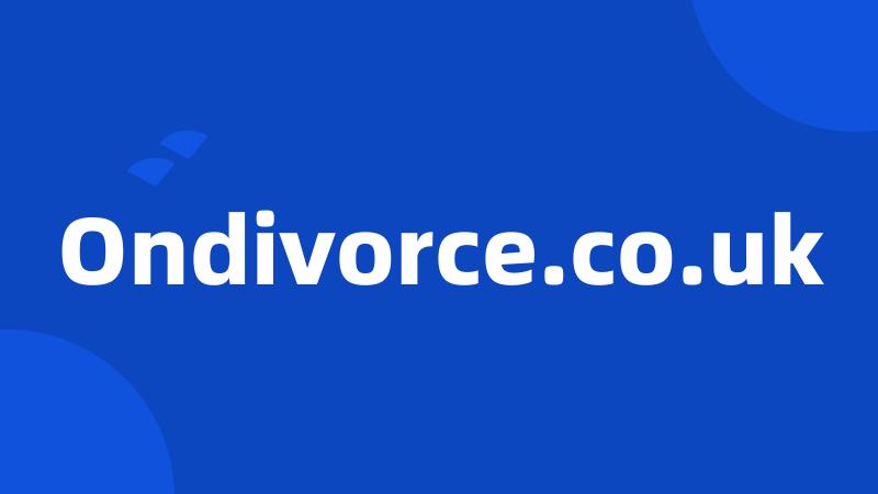 Ondivorce.co.uk