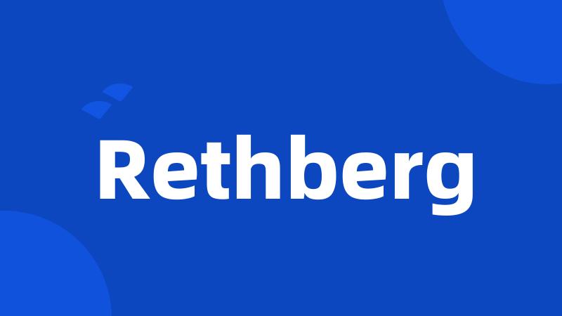 Rethberg