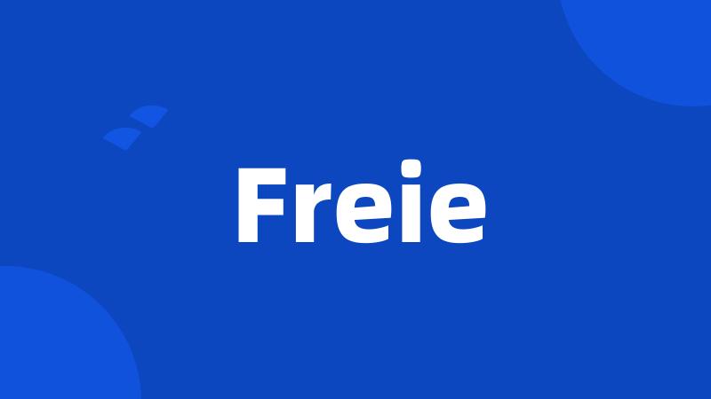 Freie