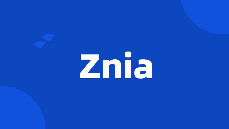 Znia