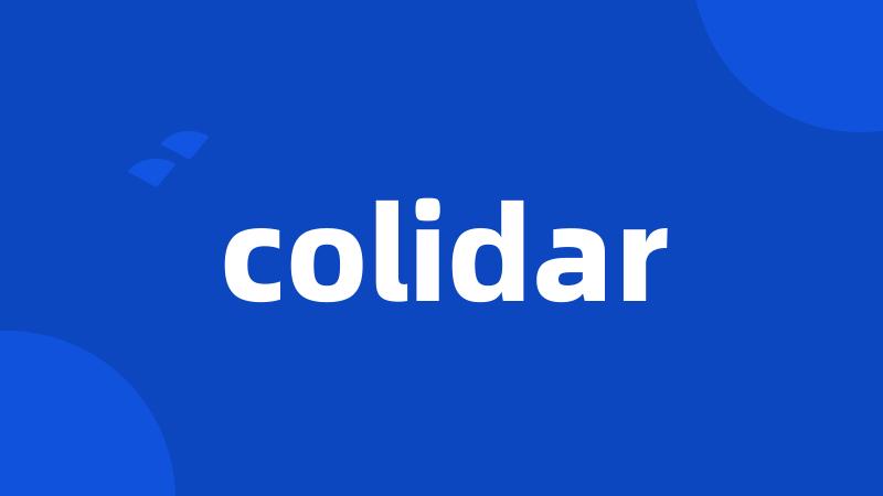 colidar