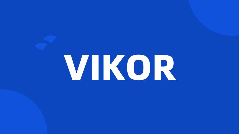 VIKOR