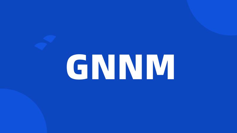 GNNM