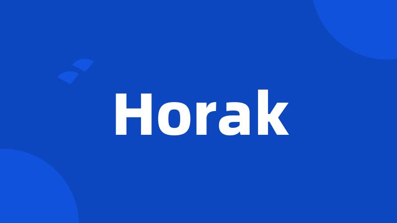 Horak