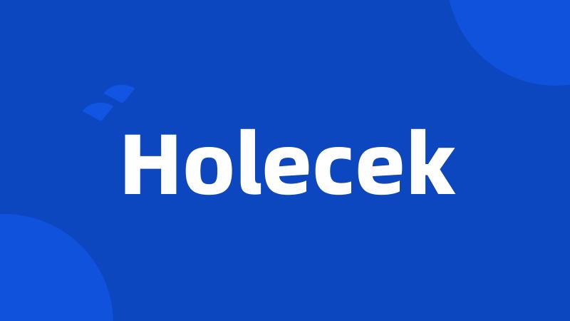 Holecek