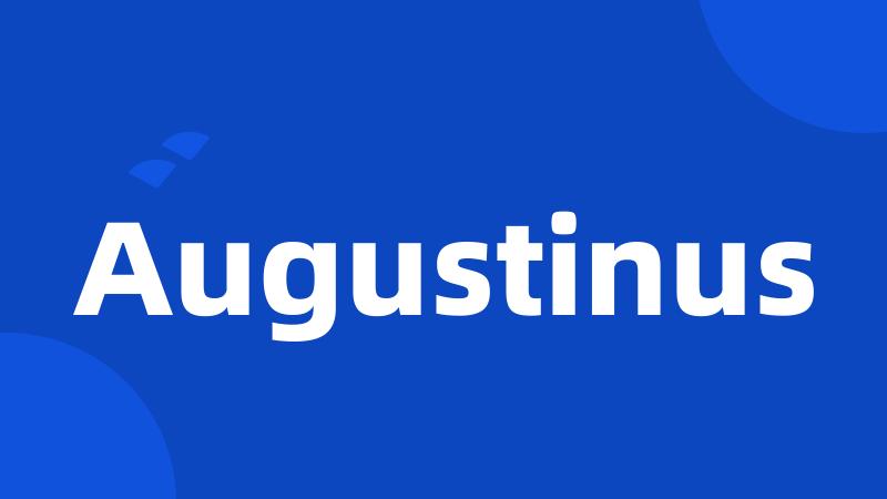 Augustinus