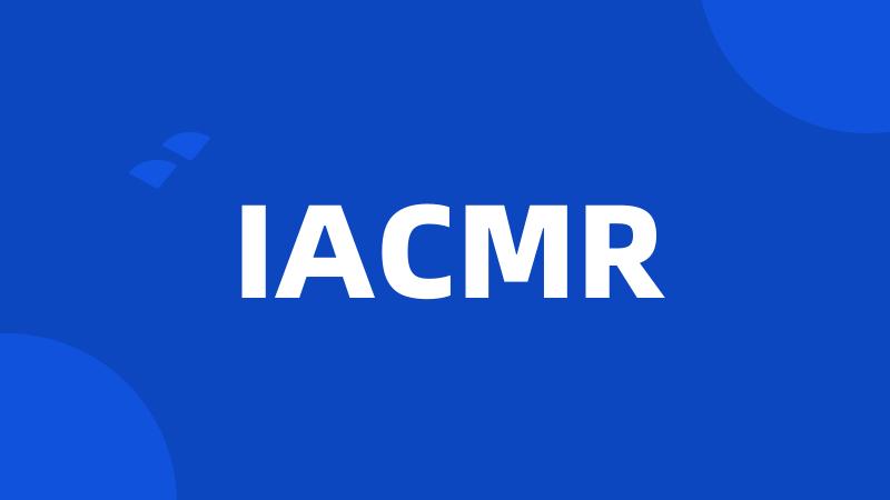 IACMR