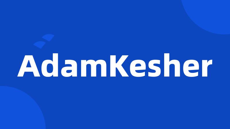 AdamKesher