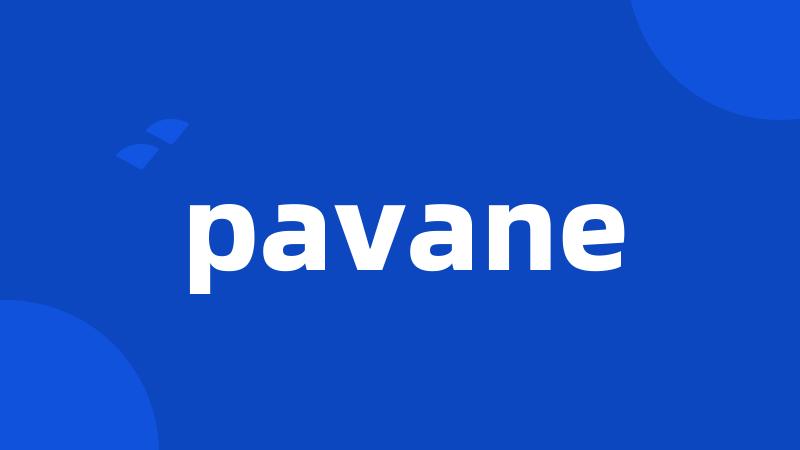 pavane