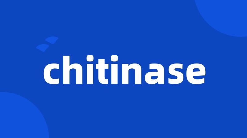 chitinase