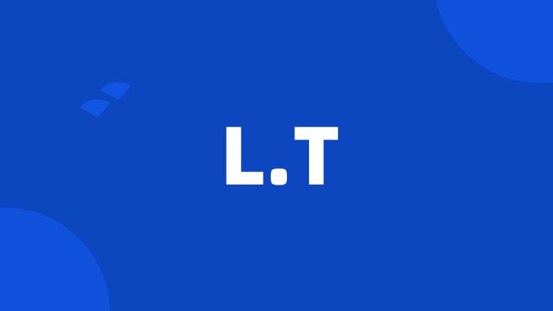 L.T