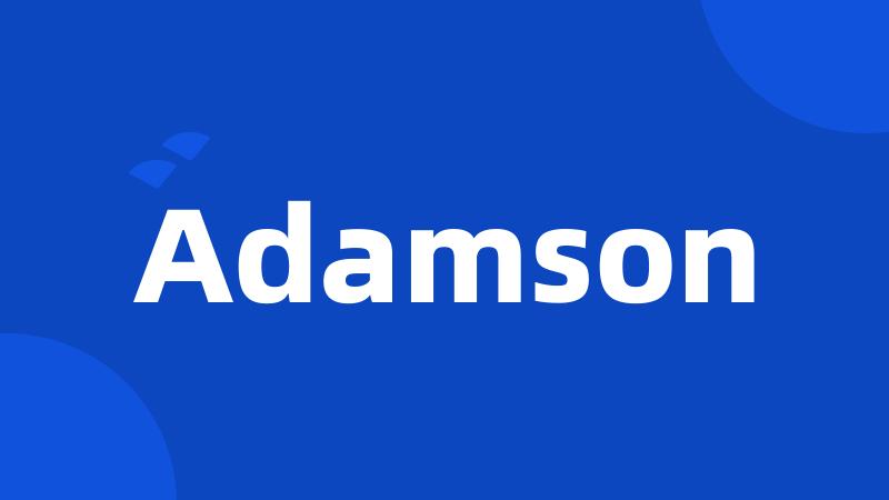 Adamson