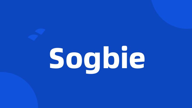 Sogbie