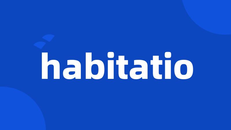 habitatio