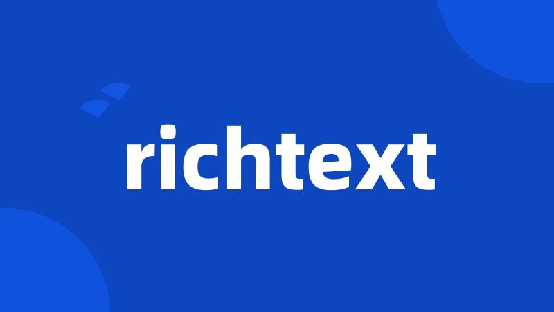 richtext