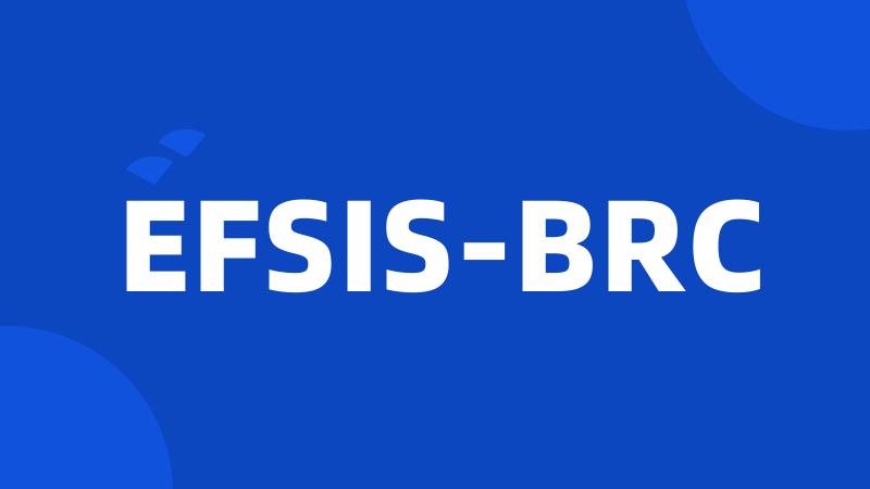 EFSIS-BRC