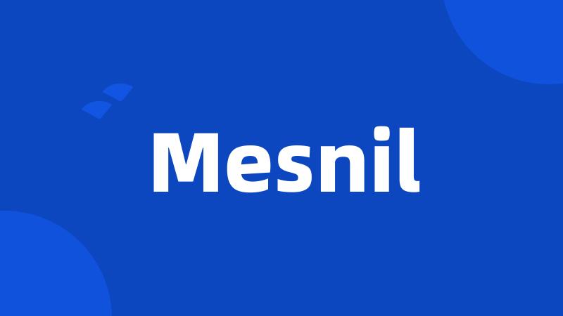 Mesnil