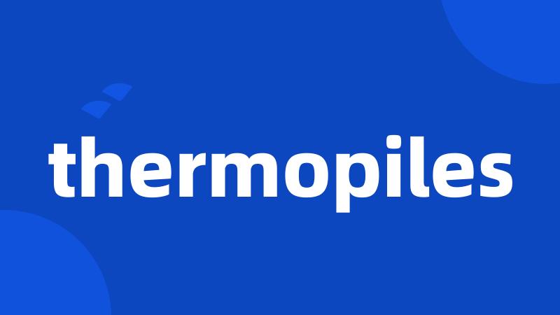 thermopiles