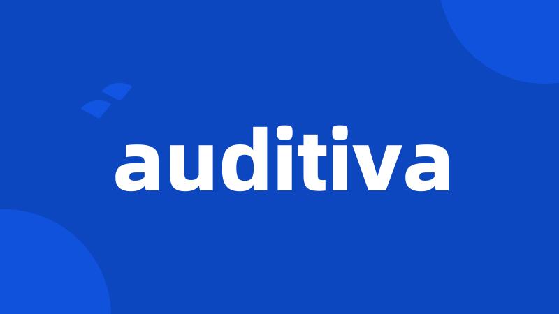 auditiva