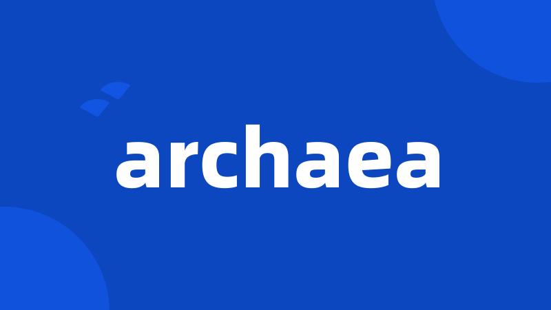 archaea